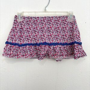 Chaps Girls Cottagecore Floral Skirt Size 6 Kidcore Coquette Dainty Indie Ditsy